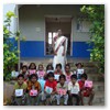 Grade 2 displaying seasons greeting cards made by them